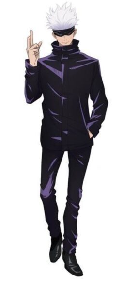 呪術廻戦 五条悟の横顔 後ろ姿 全身 おでこ 鎖骨など複数角度まとめ Comifo