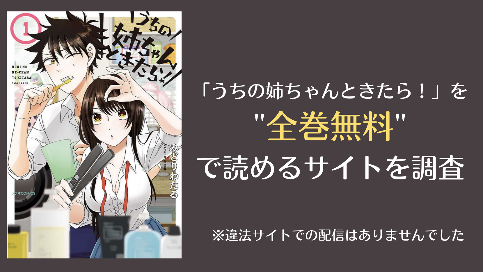 うちの姉ちゃんときたら は漫画バンク Fbayやrawで全巻無料で読める